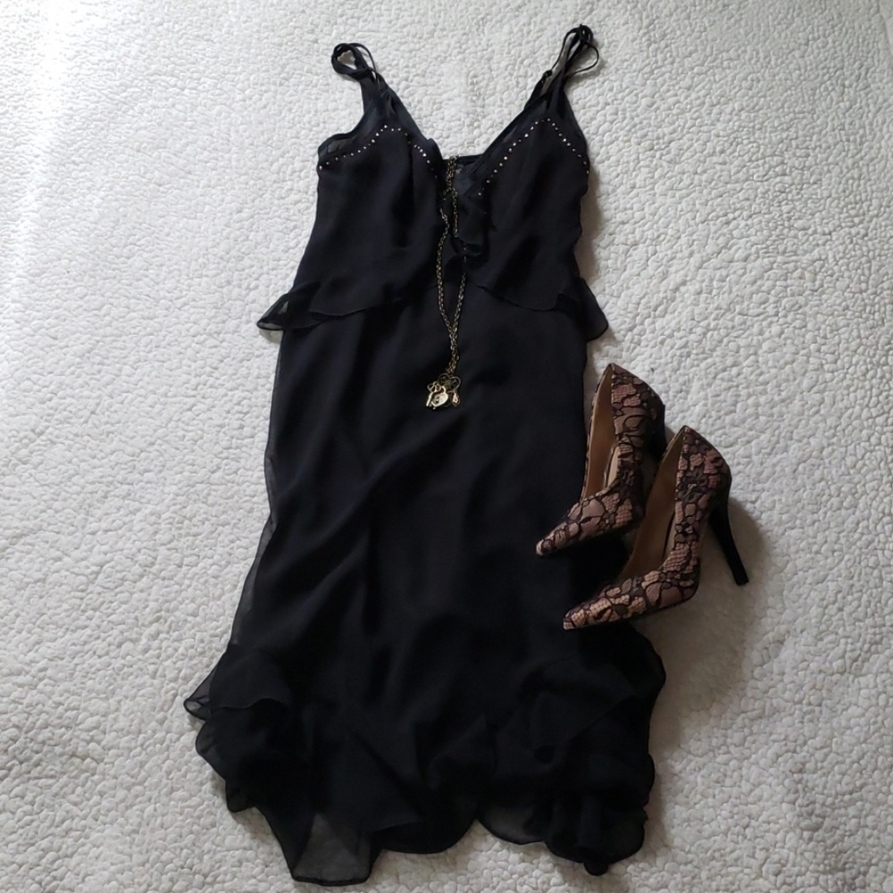 SOLD!!  NWT Black Slip Dress by Victoria's Secret